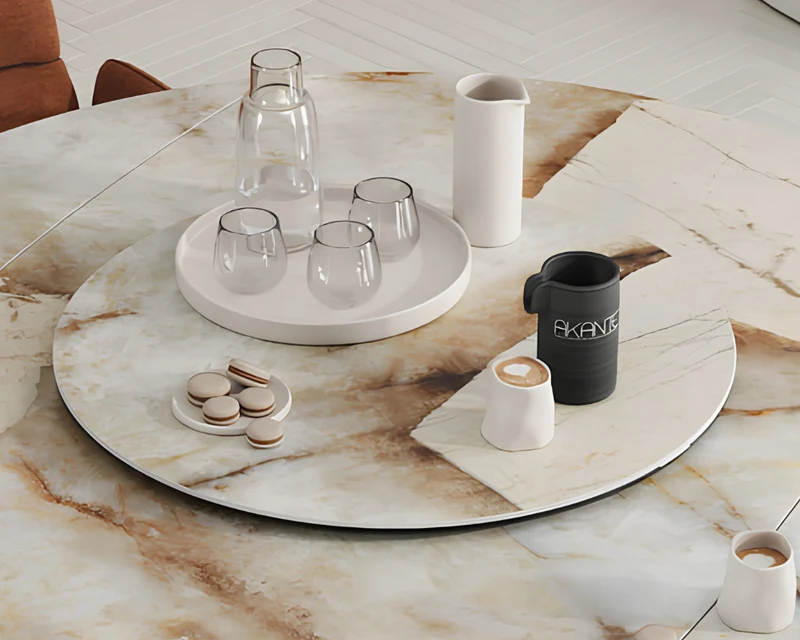 Plateau tournant en céramique - Lazy