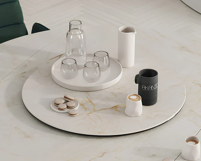 Plateau tournant en céramique - Lazy