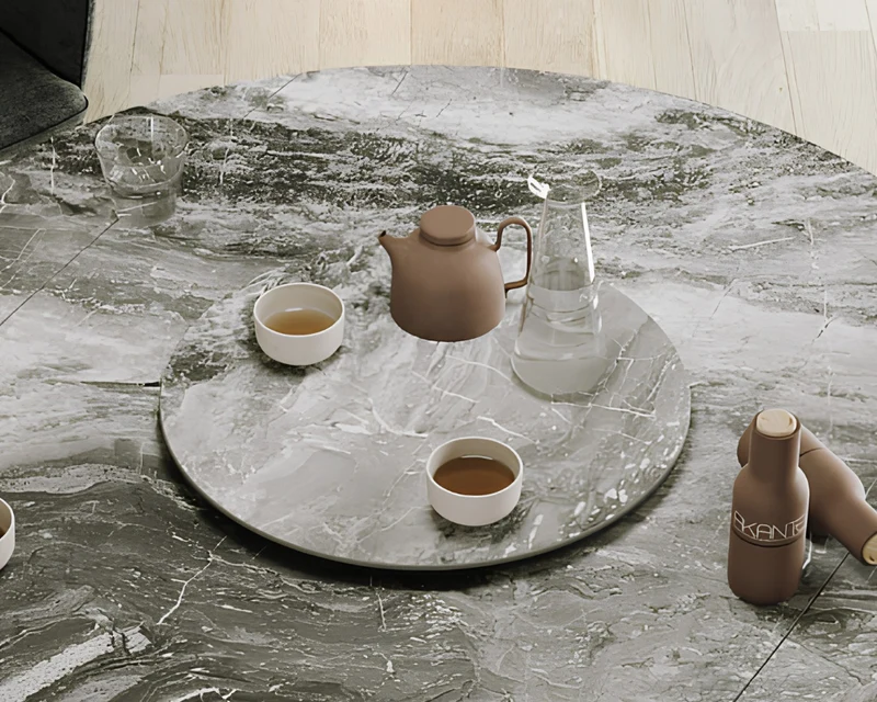 Plateau tournant en céramique - Lazy