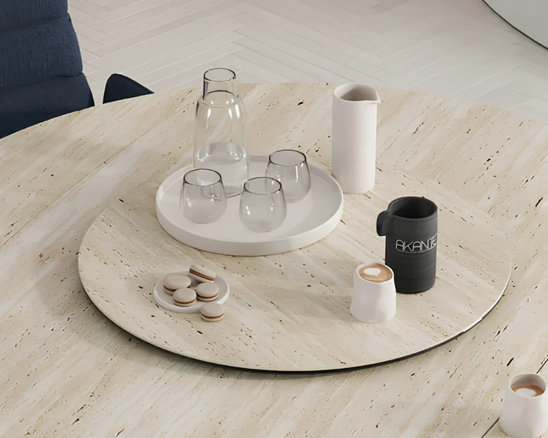 Plateau tournant en céramique - Lazy
