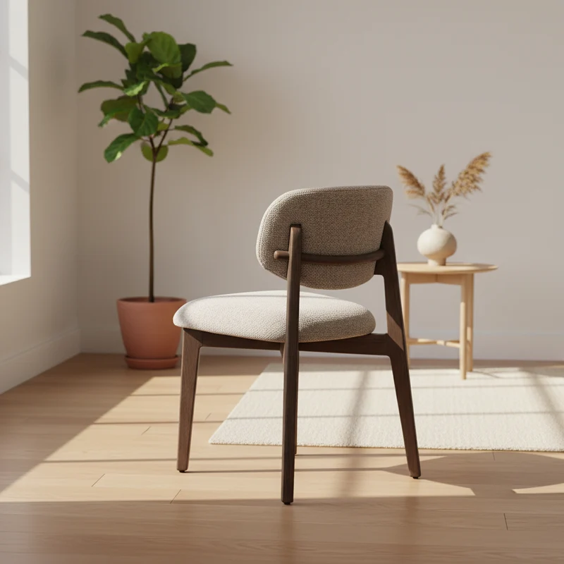 Chaise bois de salle à manger - Carmy