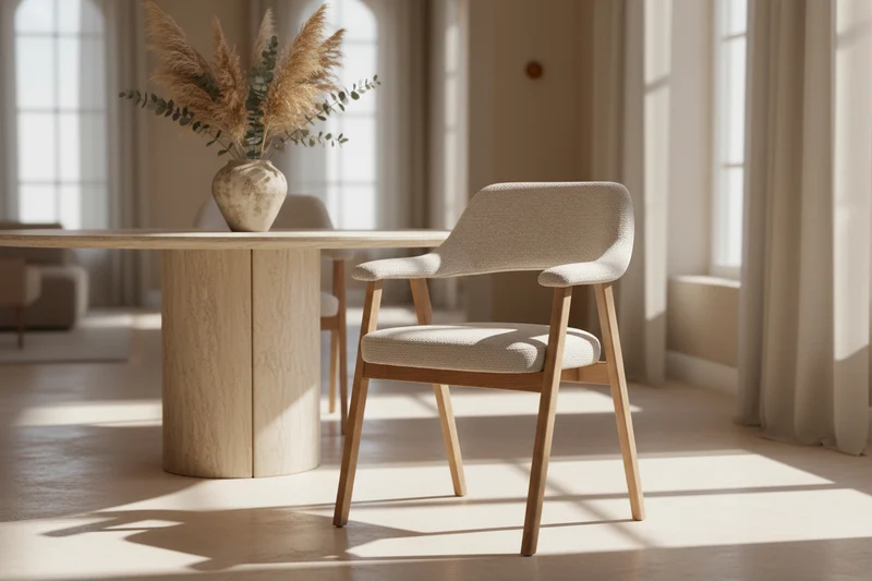 Chaise de salle à manger bois - Corail