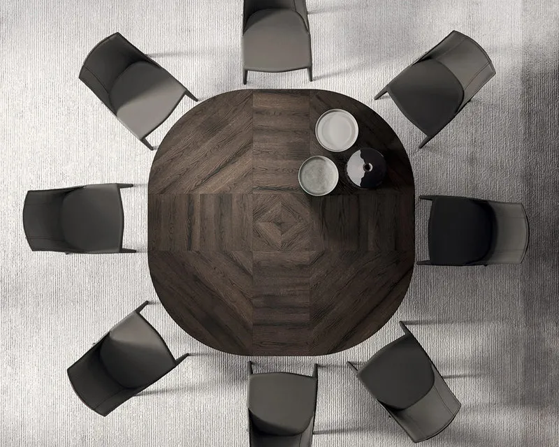 Table ronde extensible en bois - Roundy