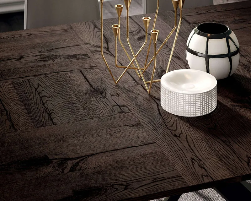 Table à manger extensible en bois - Quatro Ozzio