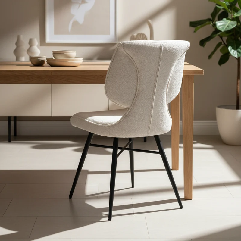 Lot de 2 chaises de salle à manger - Kraos