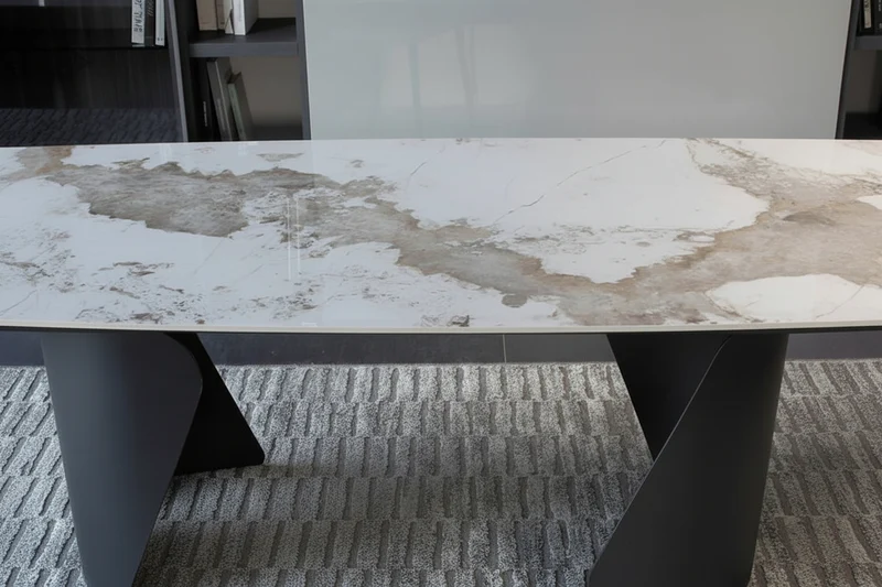 Table céramique marbre extensible - Tina