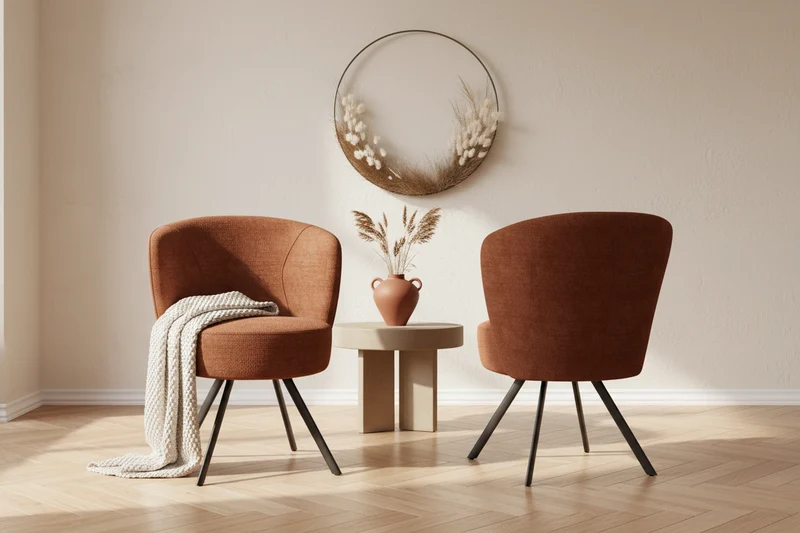 Lot de 2 fauteuil de table pivotant - Prague
