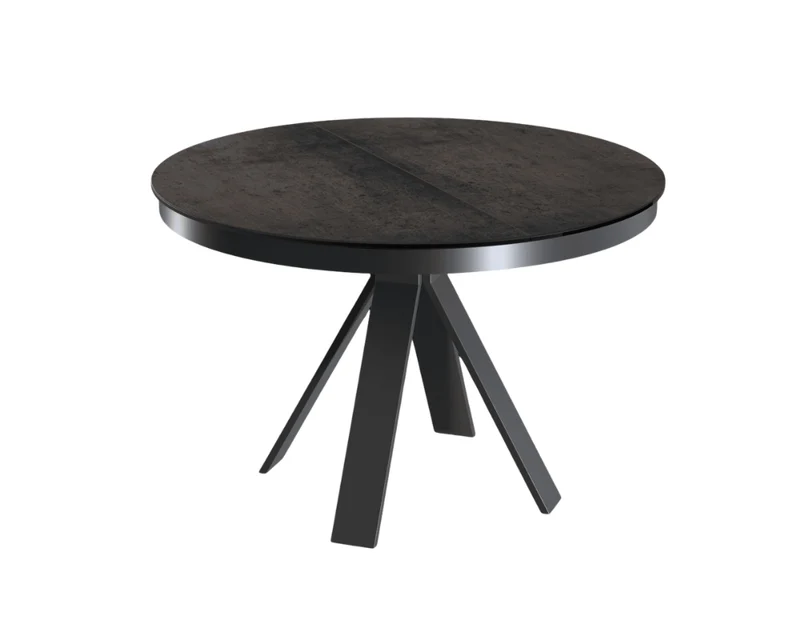 Table ronde céramique extensible Akante - Chanterelle
