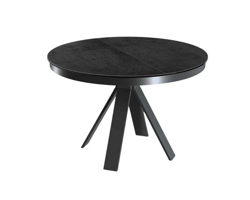 Table ronde céramique extensible Akante - Chanterelle