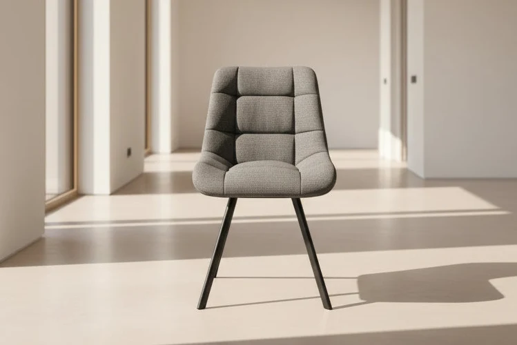 Chaise de salle à manger capitonné - Liz