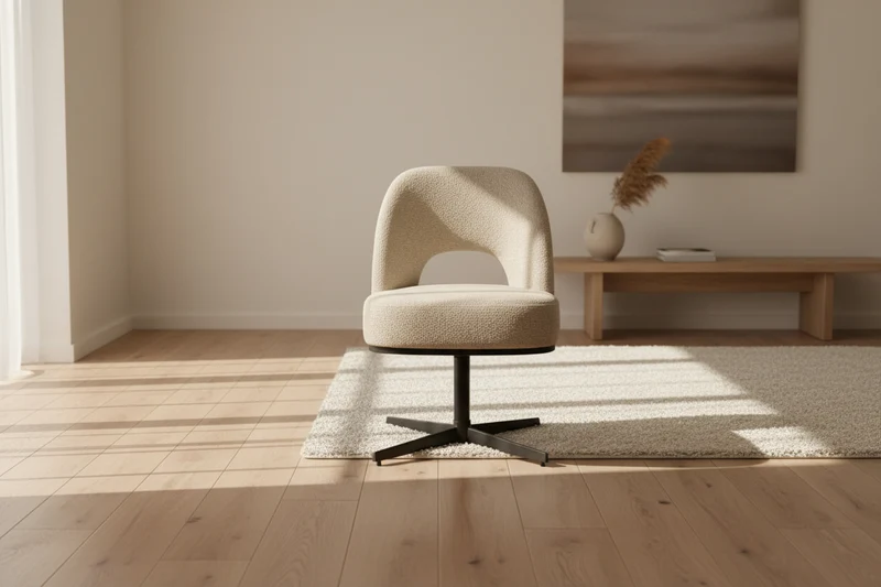 Lot de 2 chaises pivotante - Cortina