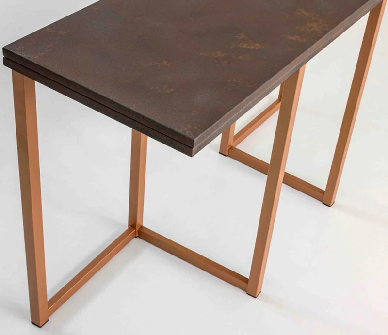 Console extensible pieds métal - Flap