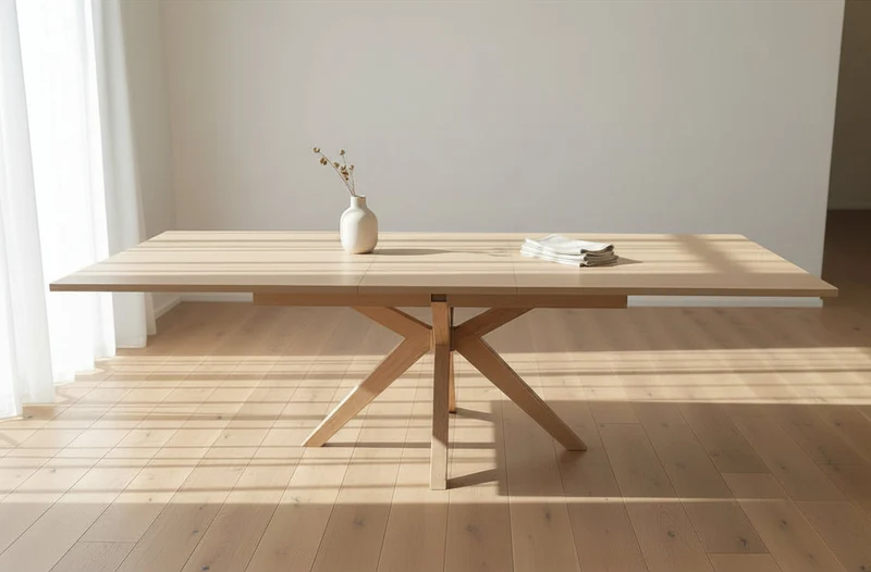 Table à manger extensible en bois - Globy