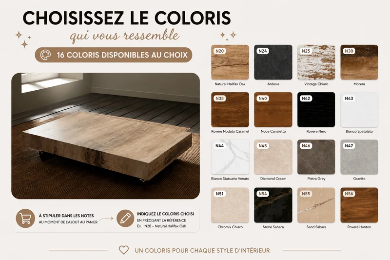Table basse relevable extensible - Assist