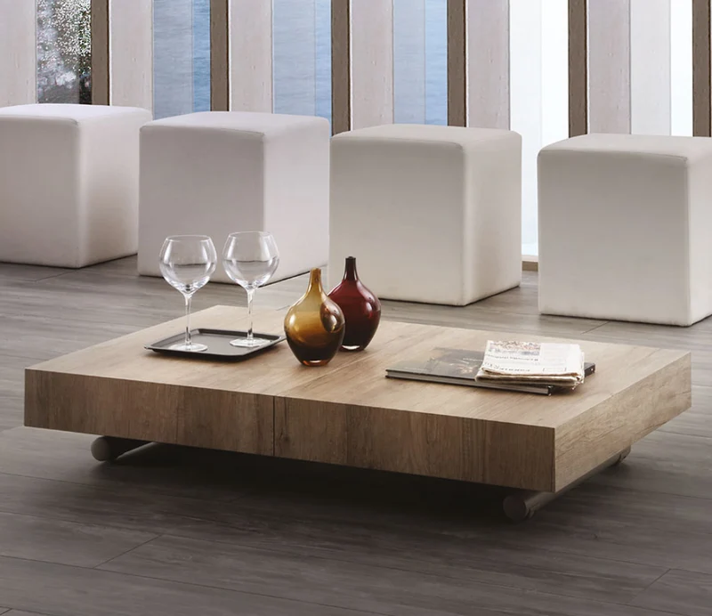 Table basse relevable et extensible - Ulisse