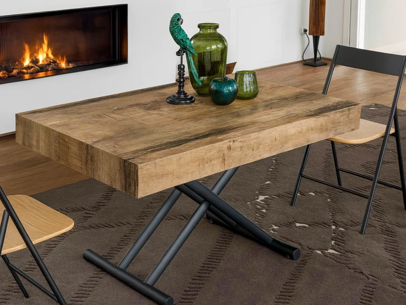 Table basse relevable et transformable - Diario