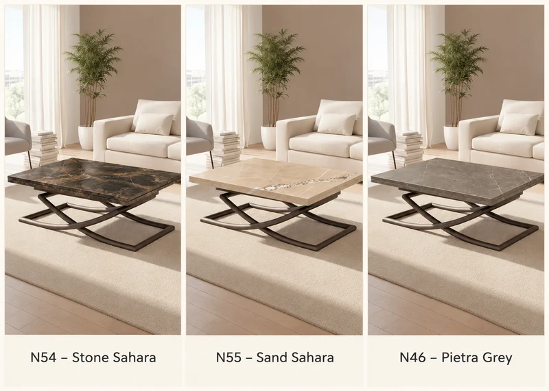 Table basse relevable transformable – Sakury