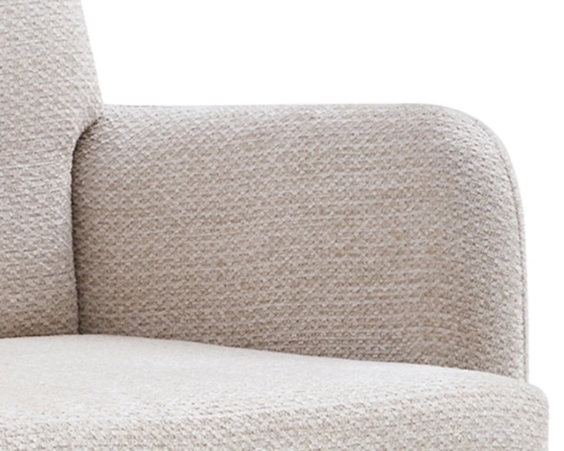Chaise pivotante en tissu - Tonella