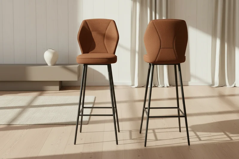 Lot de 2 tabouret de bar pivotant - Varsovie Akante