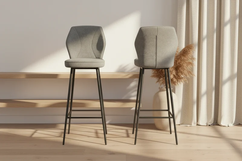 Lot de 2 tabouret de bar pivotant - Varsovie Akante