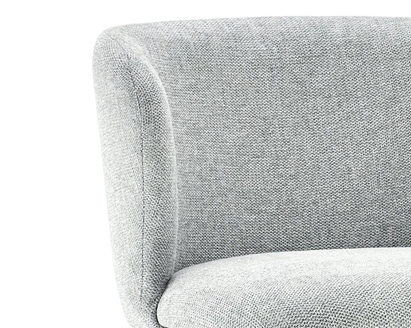 Chaise de bar en tissu - Arthur