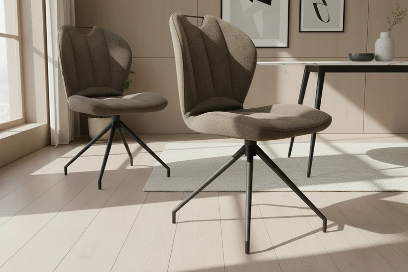Lot de 2 chaises pivotante - New york