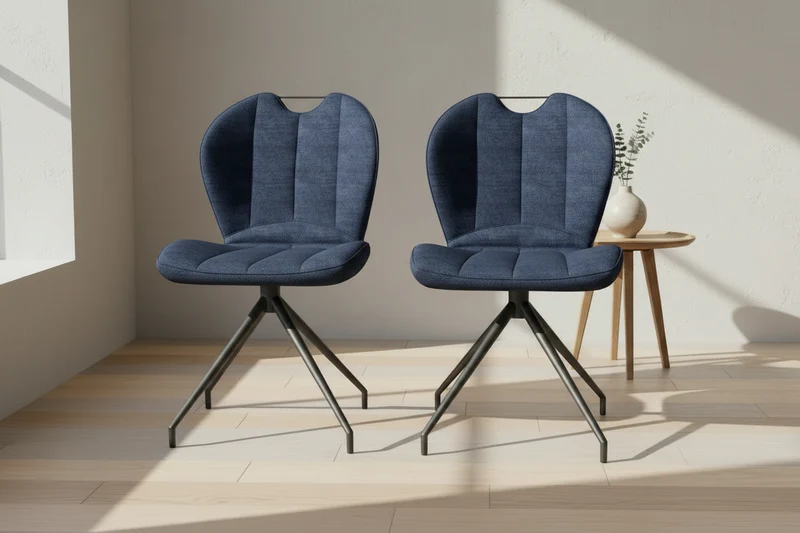 Lot de 2 chaises pivotante - New york
