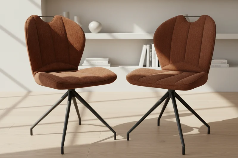Lot de 2 chaises pivotante - New york