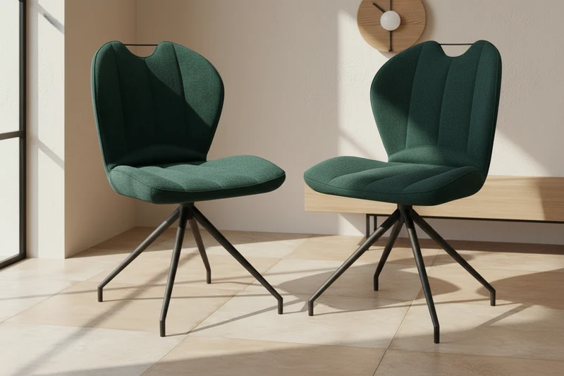 Lot de 2 chaises pivotante - New york