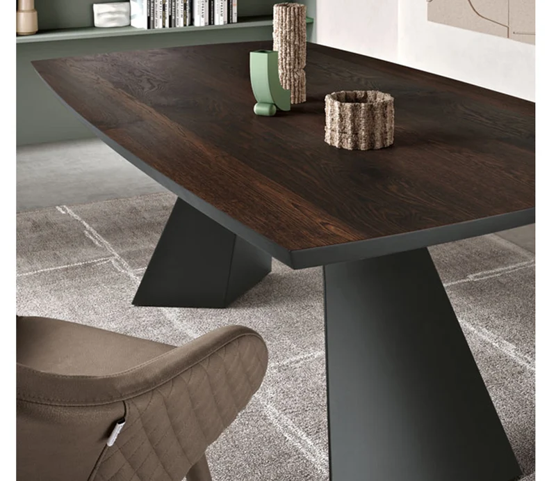Table à manger extensible en bois - Glamour