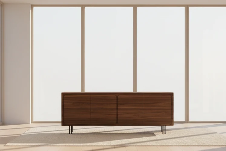 Buffet bas bois noyer - Fiory