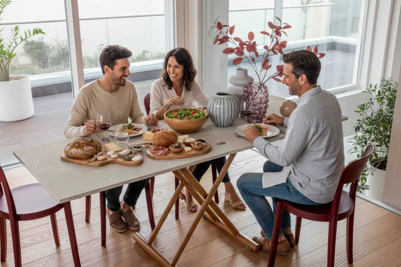 Table basse relevable et extensible – Gingillo