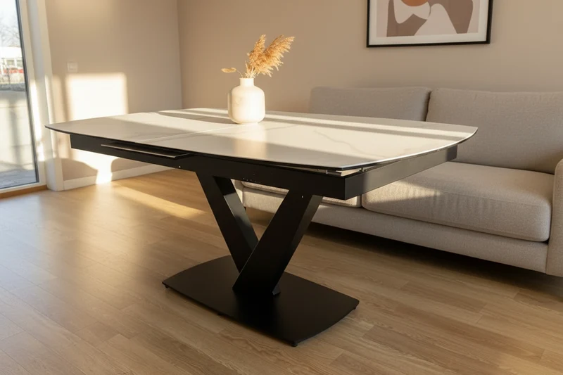 Table ovale extensible céramique - Columbiana Akante