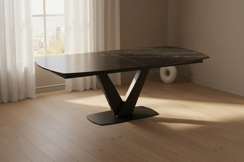Table ovale extensible céramique - Columbiana Akante