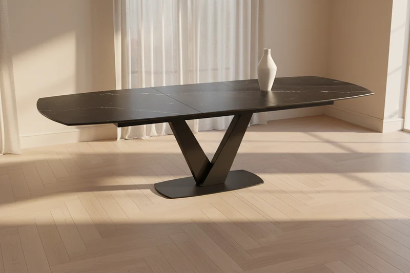 Table ovale extensible céramique - Columbiana Akante