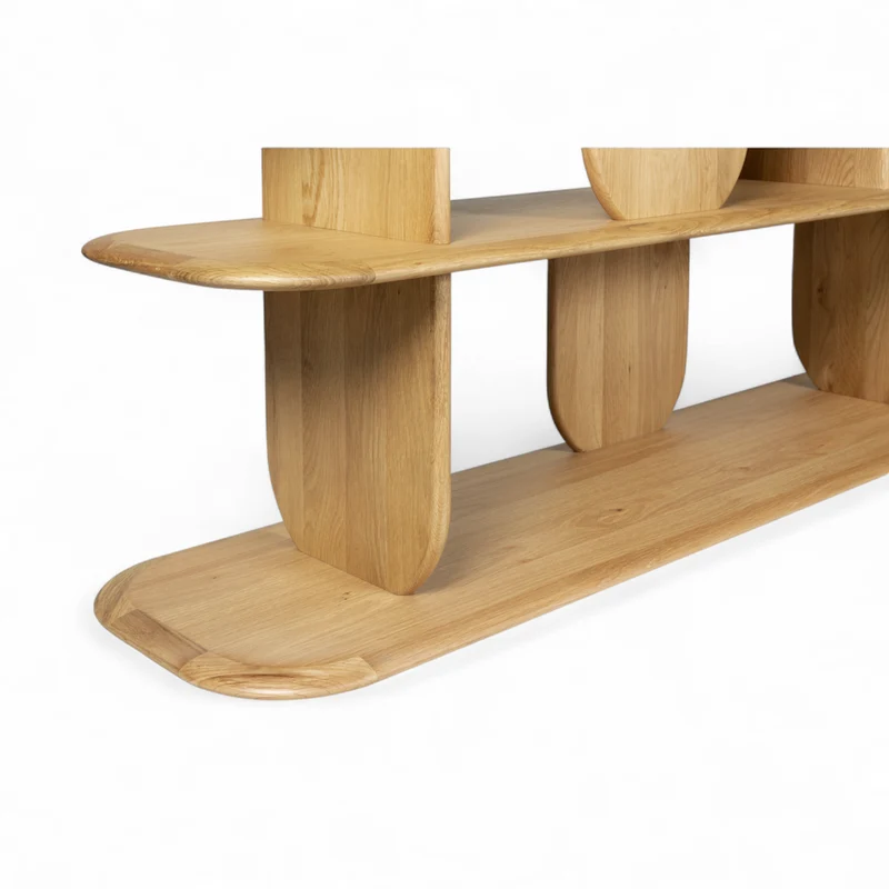 Bibliothèque 130 cm - 5 étagères