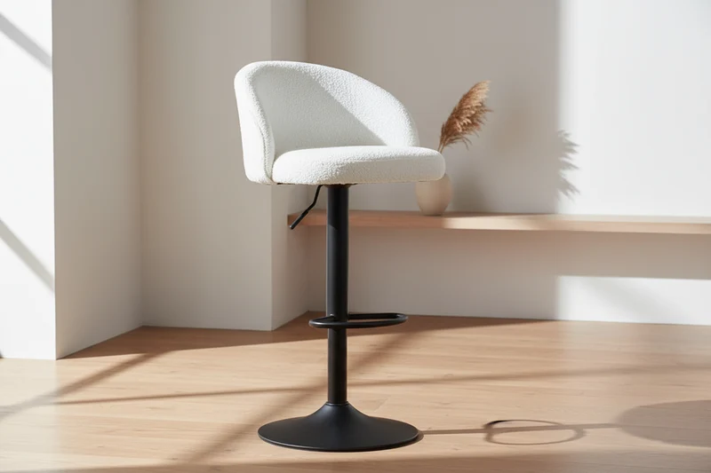 Tabouret de bar bouclette réglable – Ardal