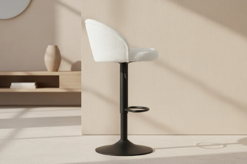 Tabouret de bar bouclette réglable – Ardal