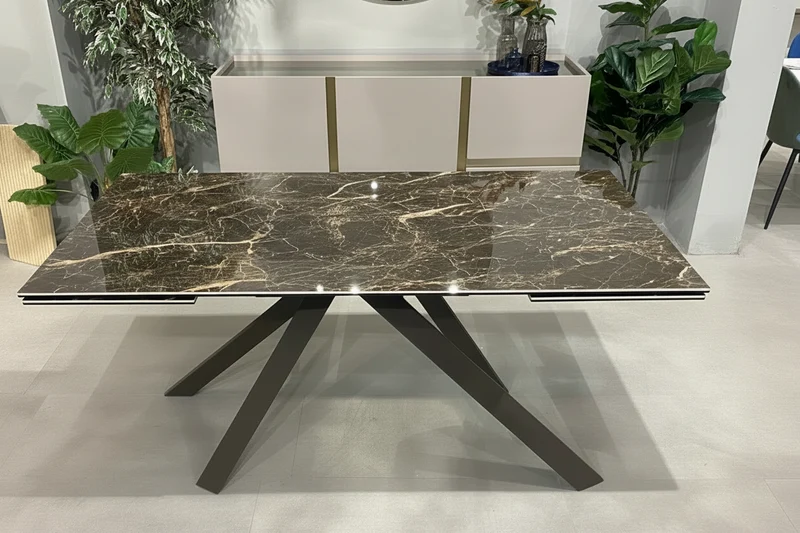Table extensible céramique marbre - Nestory
