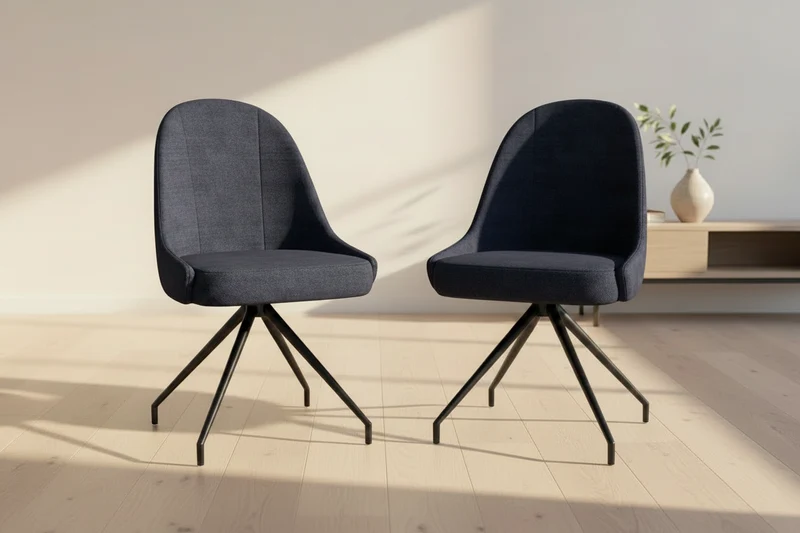 Lot de 2 chaises pivotante - Miami