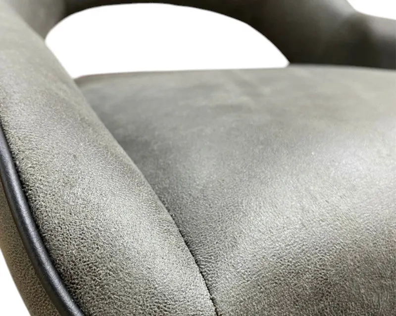 Chaise tissu gris pivotante - Fugace Tablacasa