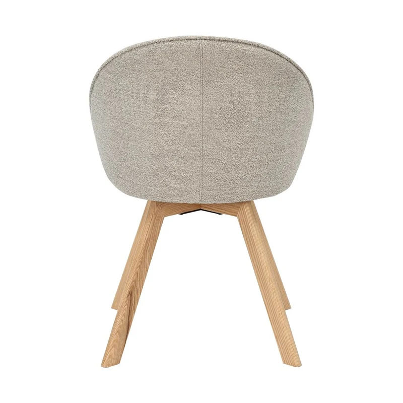 Chaise repas pivotante beige