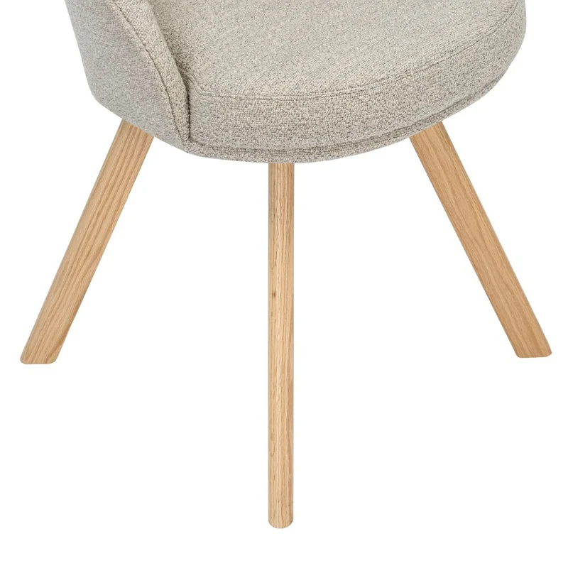 Chaise repas pivotante beige