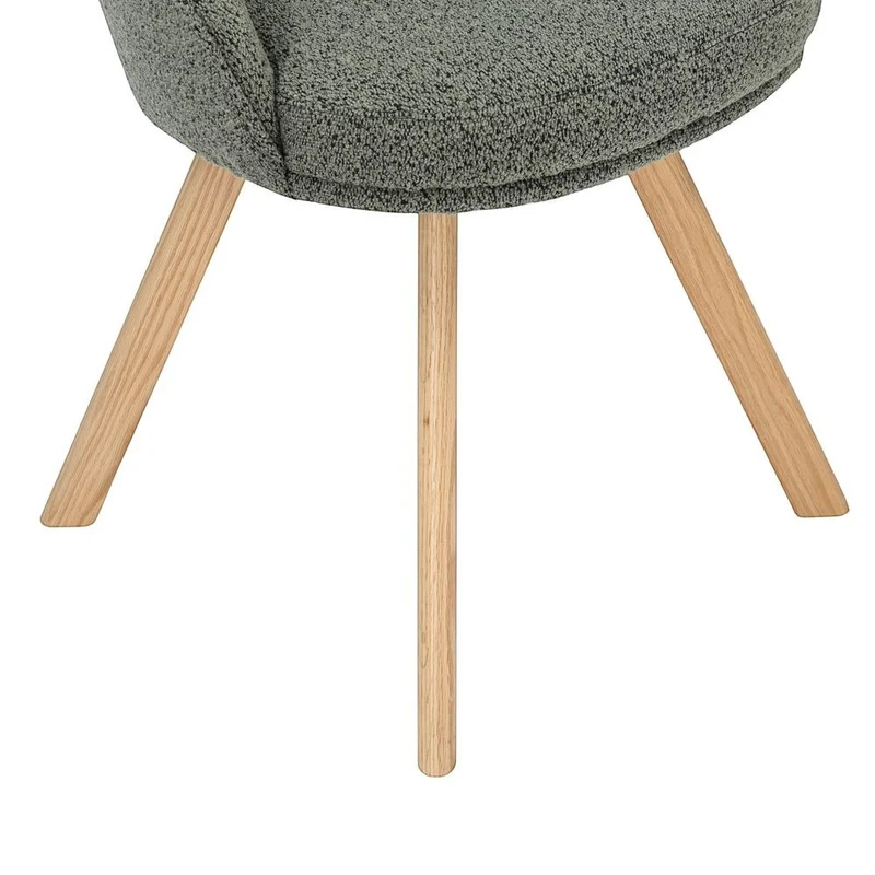 Chaise repas pivotante vert