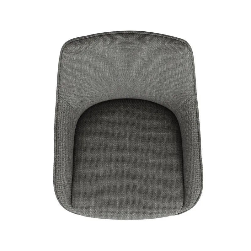 Chaise repas pivotante gris