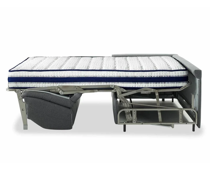 Canapé convertible gris rapido - Reverso
