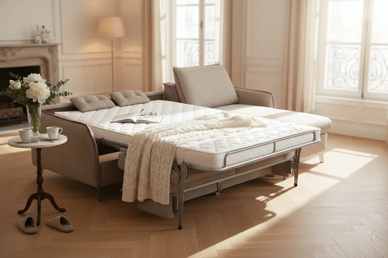 Canapé d’angle convertible rapido lit – Martin