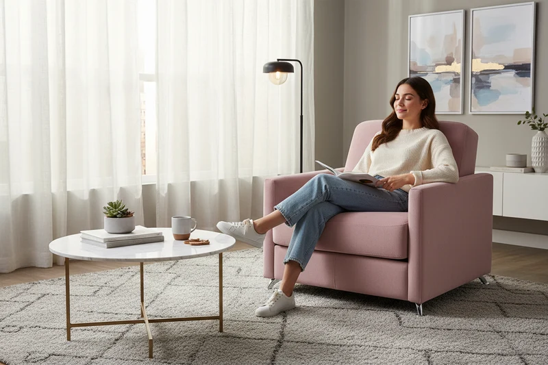 Fauteuil convertible rapido 1 place - Ambre