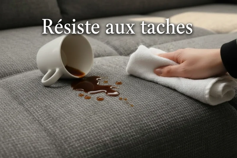 Canapé d’angle gris à dossiers avance-recul – Mona