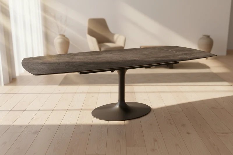 Table extensible céramique rotative - Corcovado Akante